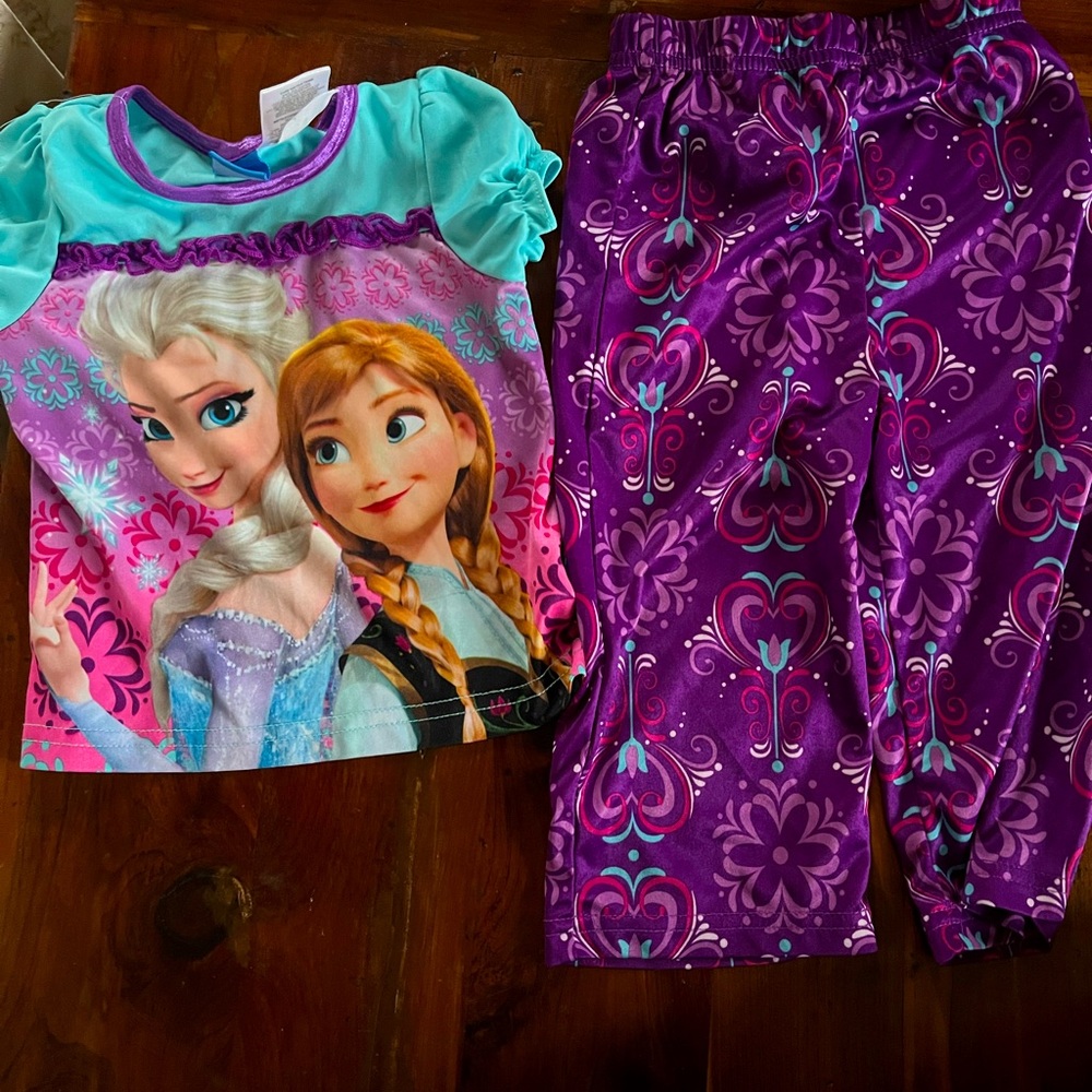 Frozen Disney toddler pajamas